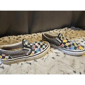 VANS off the Wall Canvas Saved By The Bell Vintage Kids Size 2